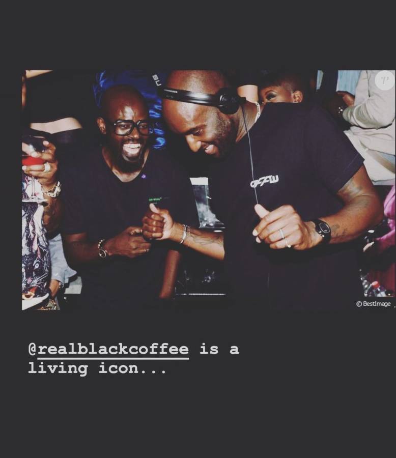 Major League, Black Coffee, Others Pay Tribute To Virgil Abloh 2