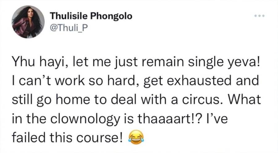 Thuli Phongolo On Why She'S Taking Her Time To Get Into Relationship 2