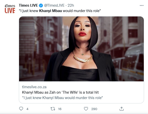 Mzansi Reacts To Khanyi Mbau'S Appearance On The Wife On Showmax 2