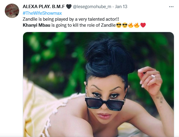 Mzansi Reacts To Khanyi Mbau'S Appearance On The Wife On Showmax 5