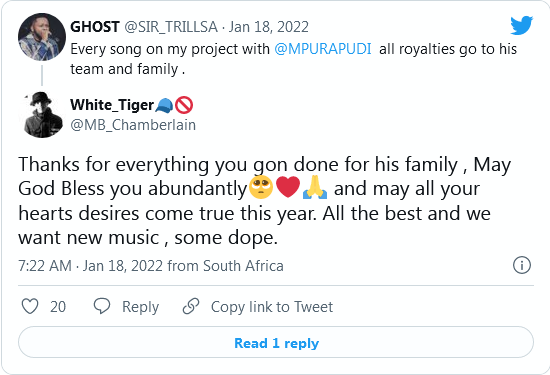 Sir Trill Giving All Royalties From Mpura Collaboration To Late Muso'S Family 2