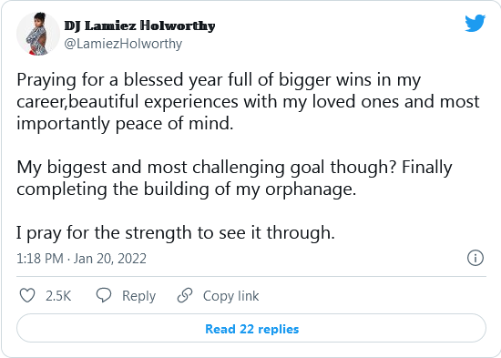 Lamiez Holworthy Reveals Biggest And Most Challenging Goal 2
