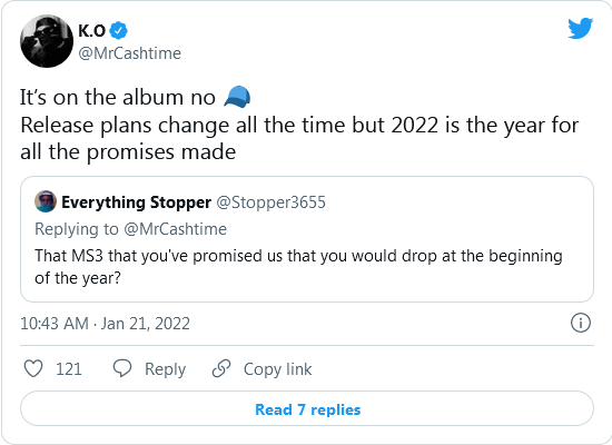 2022: K.o To Drop New Album &Amp; Fulfill Other Promises 3