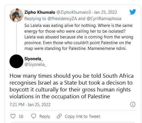 Israeli Relations: Mzansi Wants Government To Apologize To Miss Sa Lalela Mswane 5