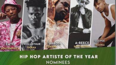 A-Reece & Emtee Snap Global Music Awards Africa Nominations