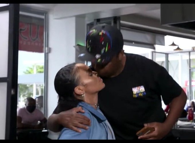 Pearl Thusi Clarifies Oskido’s Kiss During “National Lunch Date” With Mr Smeg