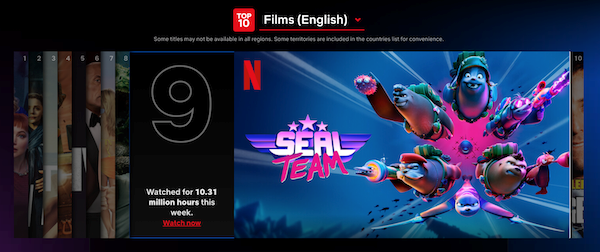 South African Animation Seal Team Makes A Splash On Netflix Top 10 Films In 27 Countries Around The World