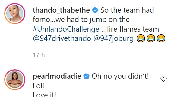 Watch Thando Thabethe Do The Umlando Challenge 2