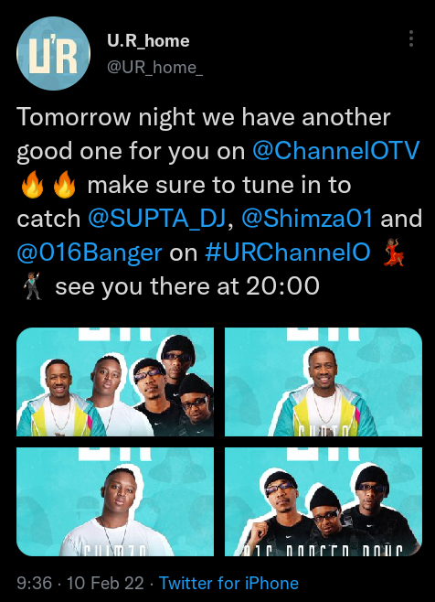 Mzansi Vibe With Shimza &Amp; Other Djs During The Latest Channel O'S U'R 2