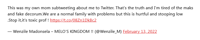 Thuli Madonsela'S Daughter Wenzile Drags Her On Twitter 2
