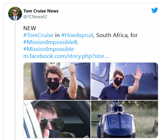 Mission Impossible: South African Make Jokes Of Tom Cruise'S Visit To The Country 2