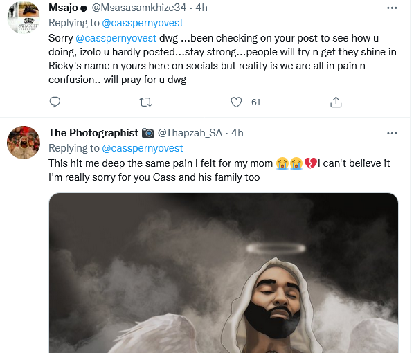 Cassper Nyovest Gets Dragged For His Twitter Reaction To Riky Rick'S Death 5