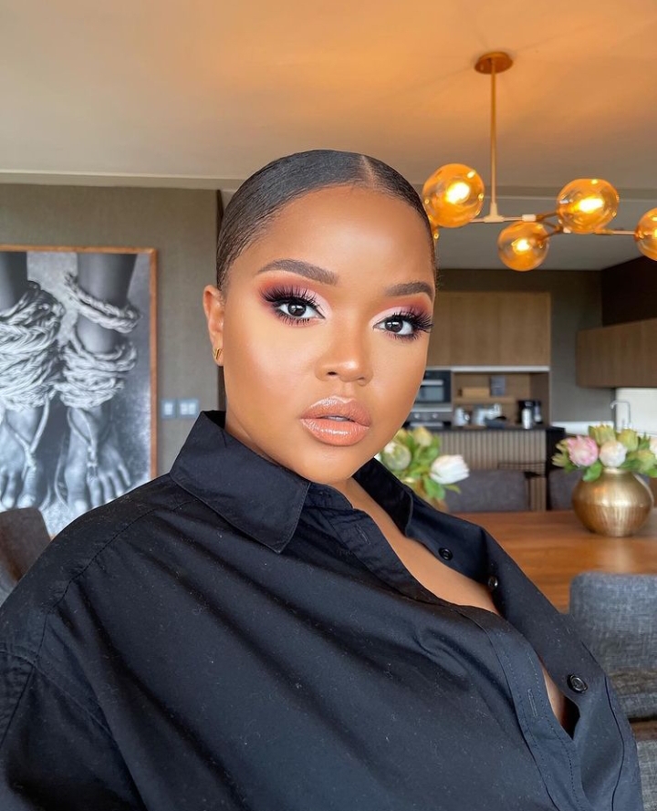 Check Out The Inside Of Lungile Thabethe’s white house