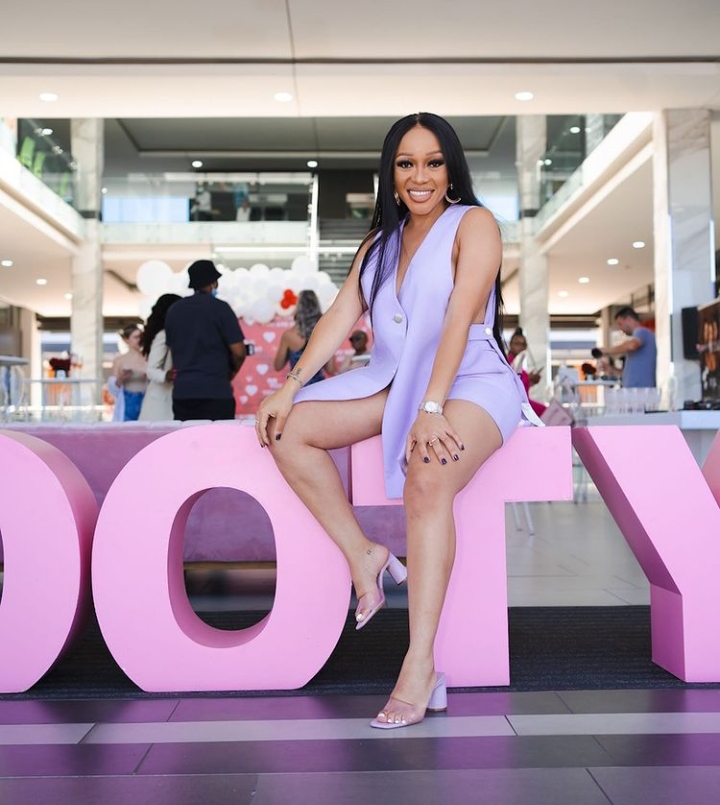 Photos From Thando Thabethe’s Valentine’s Day Celebration For ‘Thabootys’