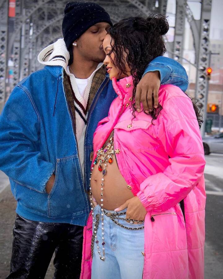 Pictures: Rihanna Expecting First Child With Rapper A$Ap Rocky 2