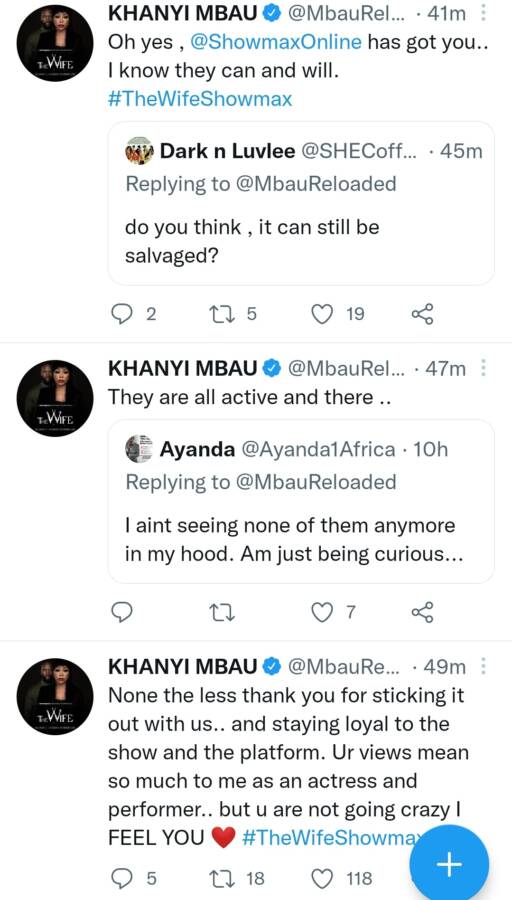 The Wife Showmax: Khanyi Mbau Addresses Fans On The Radical Change To The Storyline In Season 2 5