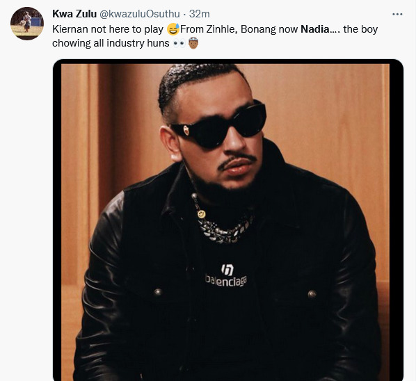 Aka And Nadia Nakai Confirm They Are Dating With Deep Public Kiss 6