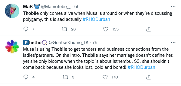 Rhod: Viewers Bicker Over Thobile'S Relevance, Londie Inheriting People'S Beef &Amp; Nonku Being Unfazed 6