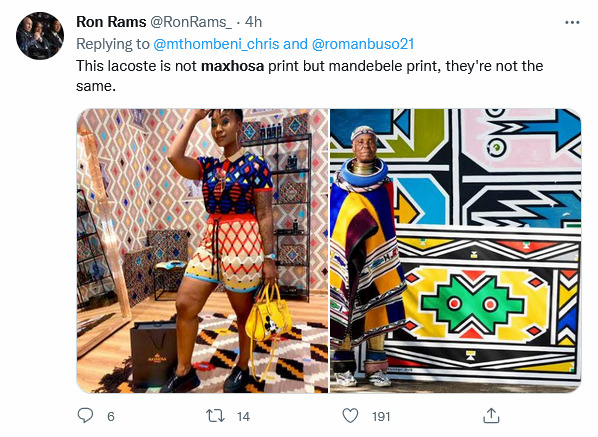 Lacoste Called Out For Allegedly Copying Mzansi Designer Maxhosa 3
