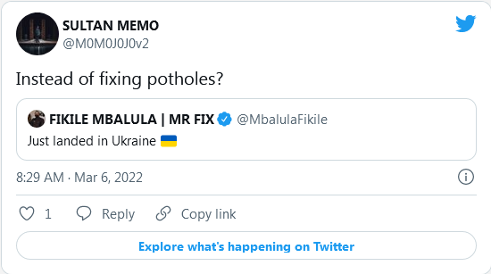 Fikile &Quot;Mr Fix&Quot; Mbalula Lands In Ukraine 5