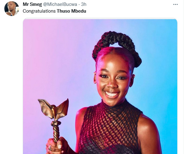Thuso Mbedu Wins The Spirit Award For Best Female Performance, See Full List Of Winners 6