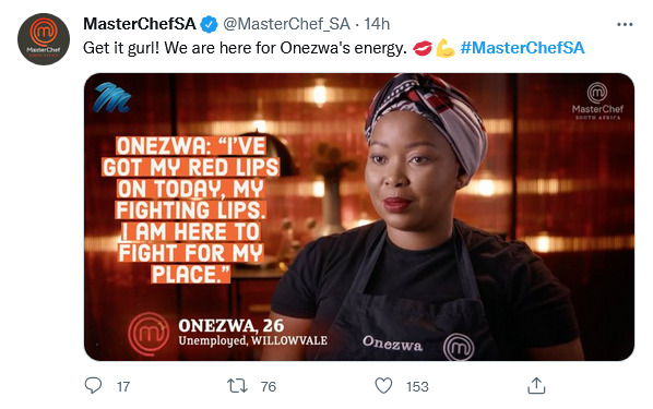 #Masterchefsa: Onezwa Captures Attention But… 4
