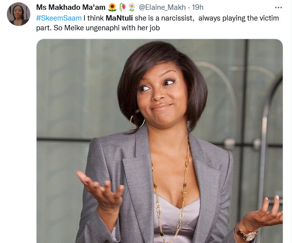 #Skeemsaam: Viewers React To Mantuli'S Drama On First Day On New Job 2