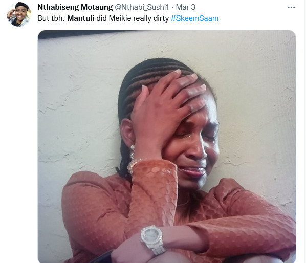#Skeemsaam: Viewers React To Mantuli'S Drama On First Day On New Job 3