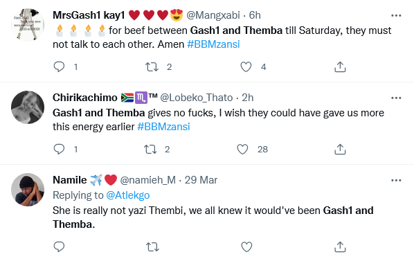 #Bbmzansi: Gash1 &Amp; Themba Get Viewers Talking Again As Season’s Finale Approaches 3
