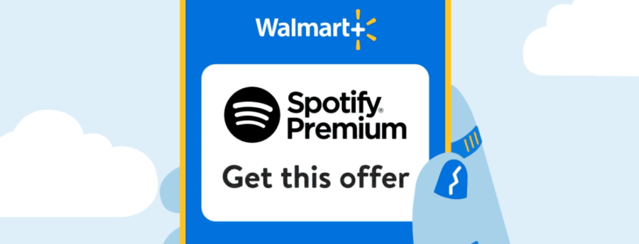 Spotify Links Up With Walmart+ for a Free Six-Month Trial of Spotify Premium
