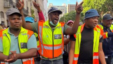 High Alert As Taxi Drivers Storm The Provincial Legislature, Disrupt Traffic