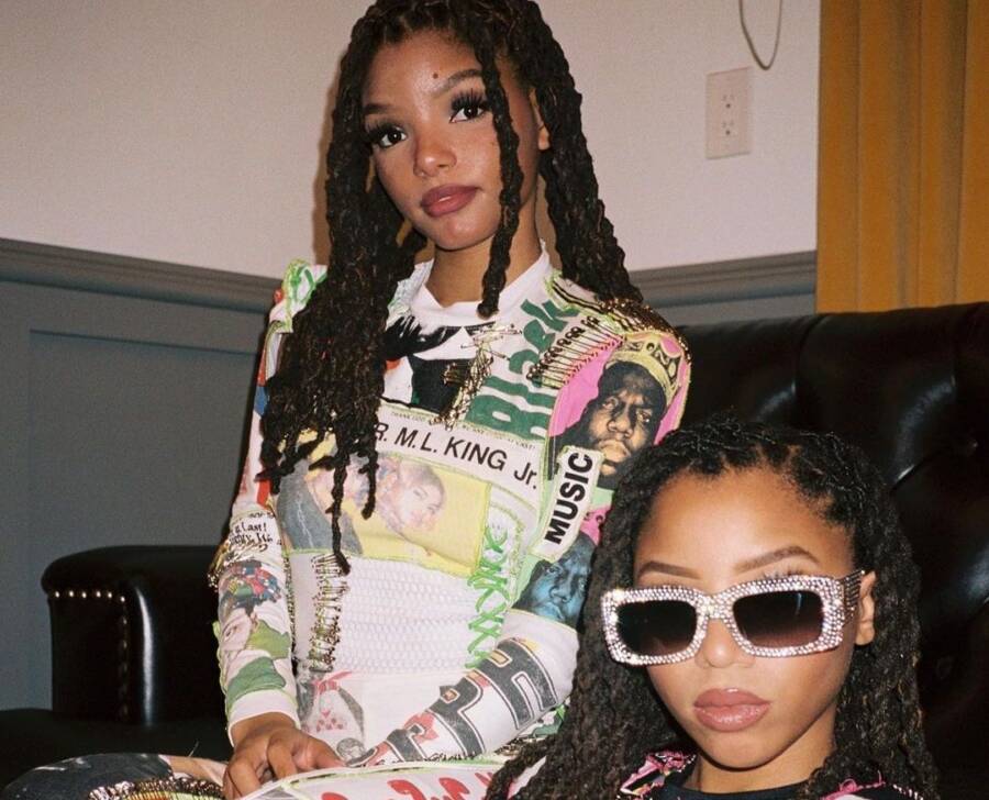 The Oscars 2022: Chloë & Halle Bailey Serve Sibling Goals on the Red Carpet (Pictures)