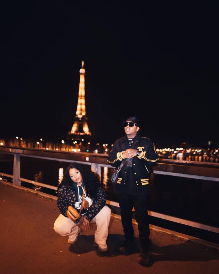 Focalistic &Amp; Dbn Gogo Take A Romantic Trip To France 7