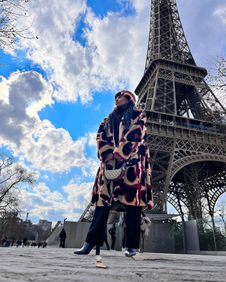 Murdah Bongz &Amp; Dj Zinhle Takes Their Love To Paris 9