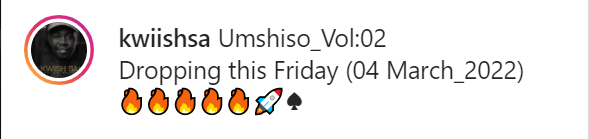 Kwiish Sa To Release Umshiso Vol. 2 This Friday 2