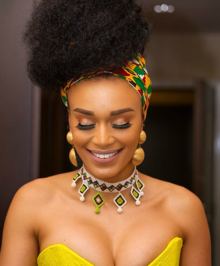 Pearl Thusi Claps Back At Trolls Over Skin Color Comments 1