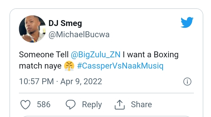 Mr Smeg Challenges Big Zulu To A Boxing Match, Fans Wonder If It'S Over Pearl Thusi 2