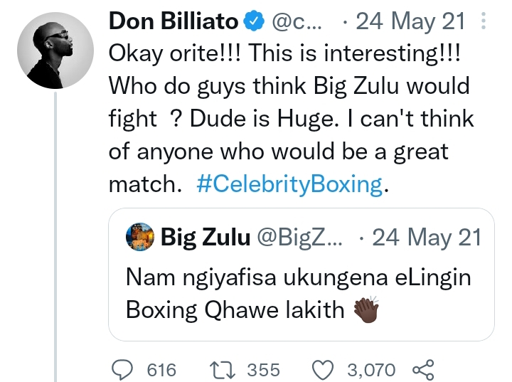 Fans Prop Big Zulu &Amp; Dj Fresh For Celebrity Boxing - King Monada Too 3
