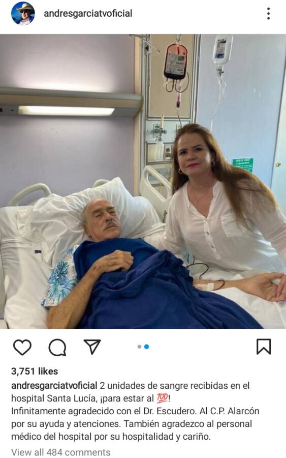 Andrés García Gets Hospitalized For A Complicated Condition 2