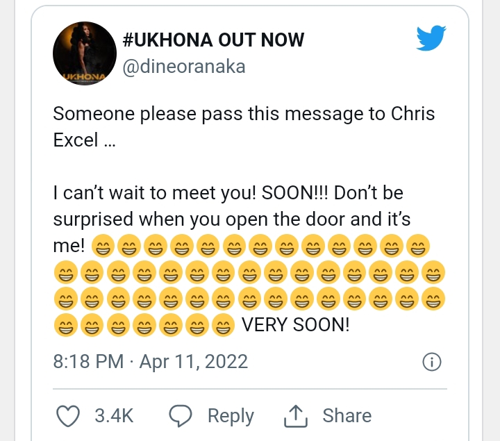 Dineo Ranaka Wants A Date With Chris Excel 4