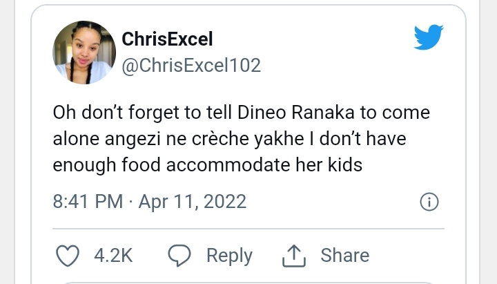 Dineo Ranaka Wants A Date With Chris Excel 6