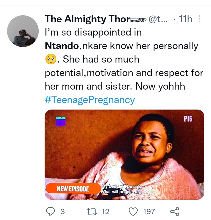 #Teenagepregnancy: Massive Disappointment Over Ntando'S Transformation 5