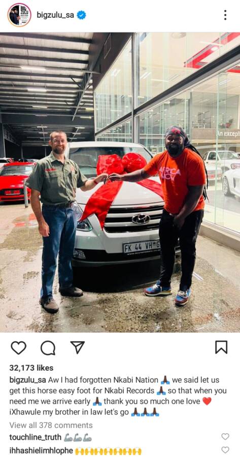 Big Zulu Buys A R500 000 Whip For Nkabi Records 2