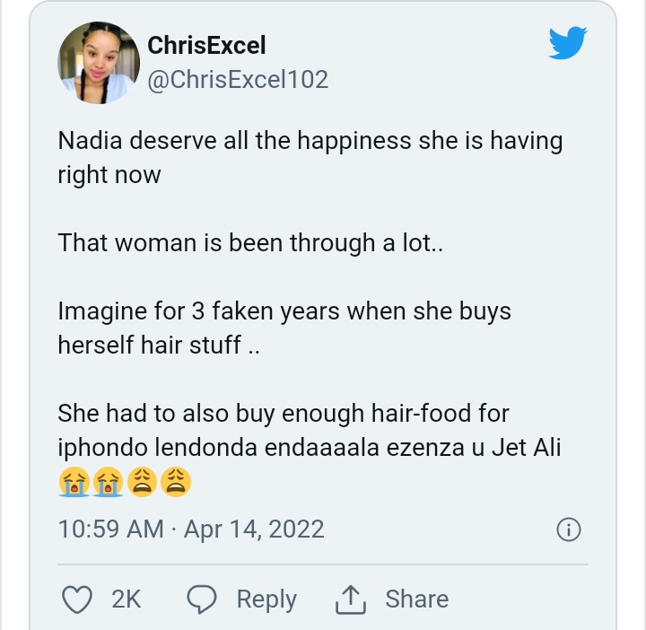 Black Twitter Defends Nadia Nakai Amid Criticisms Of Her Relationship With Aka 3