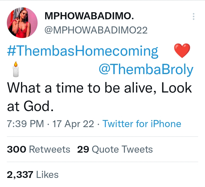 #Thembashomecoming: Alex Stands Still For Ex-Bbmzansi Star Themba 2