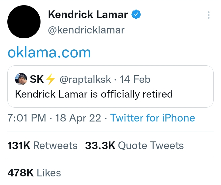 Kendrick Lamar Returning With New Album After Five Years 2