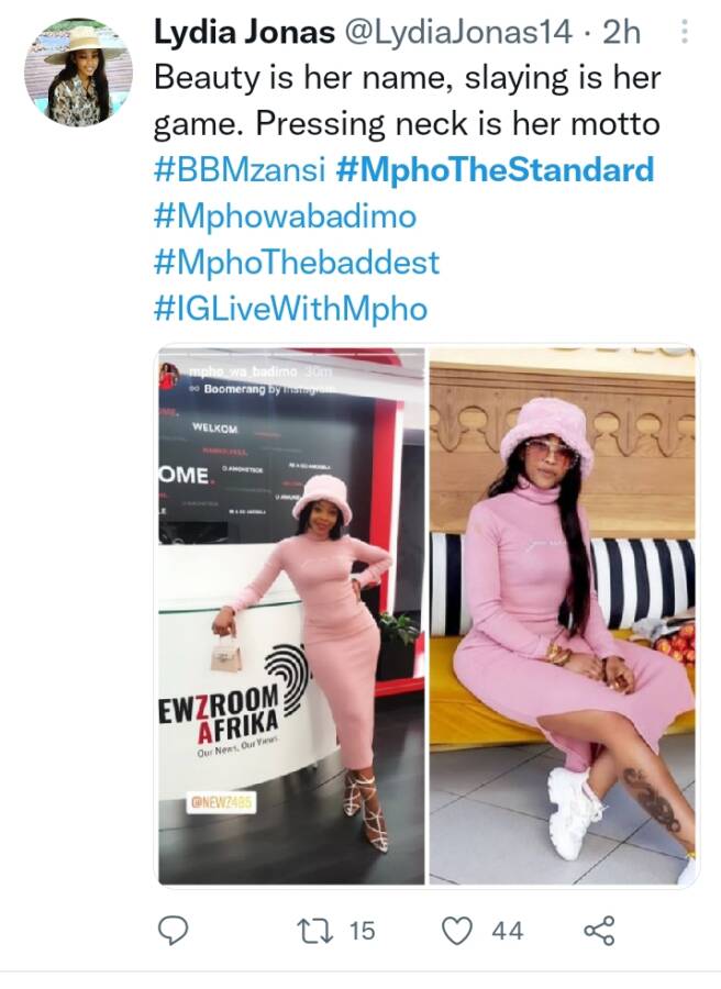 #MphoTheStandard: Fans Celebrate BBMzansi S3 Winner's New Milestone ...