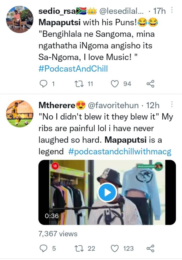 Mapaputsi Confuses, Amuses Viewers In Interview With Podcast And Chill 6