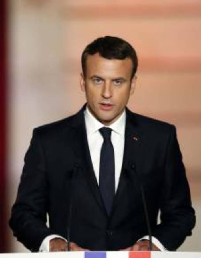 Macron Reelected French President 1
