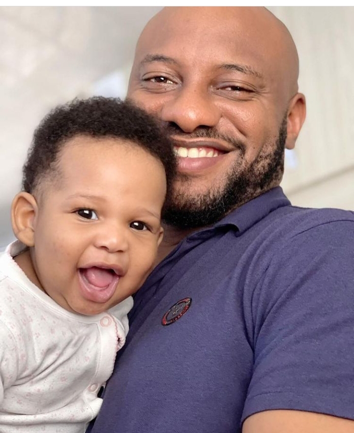 Mixed Reactions As Yul Edochie Shows Off Second Wife And Son 1
